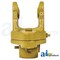 A & I Products Shear Bolt Clutch, Type KB61/20, 1 3/8" 6 Spline, QD Pin (M10X60-8.8 Bolts) 6" x5" x4" A-W345231 - alternate 3
